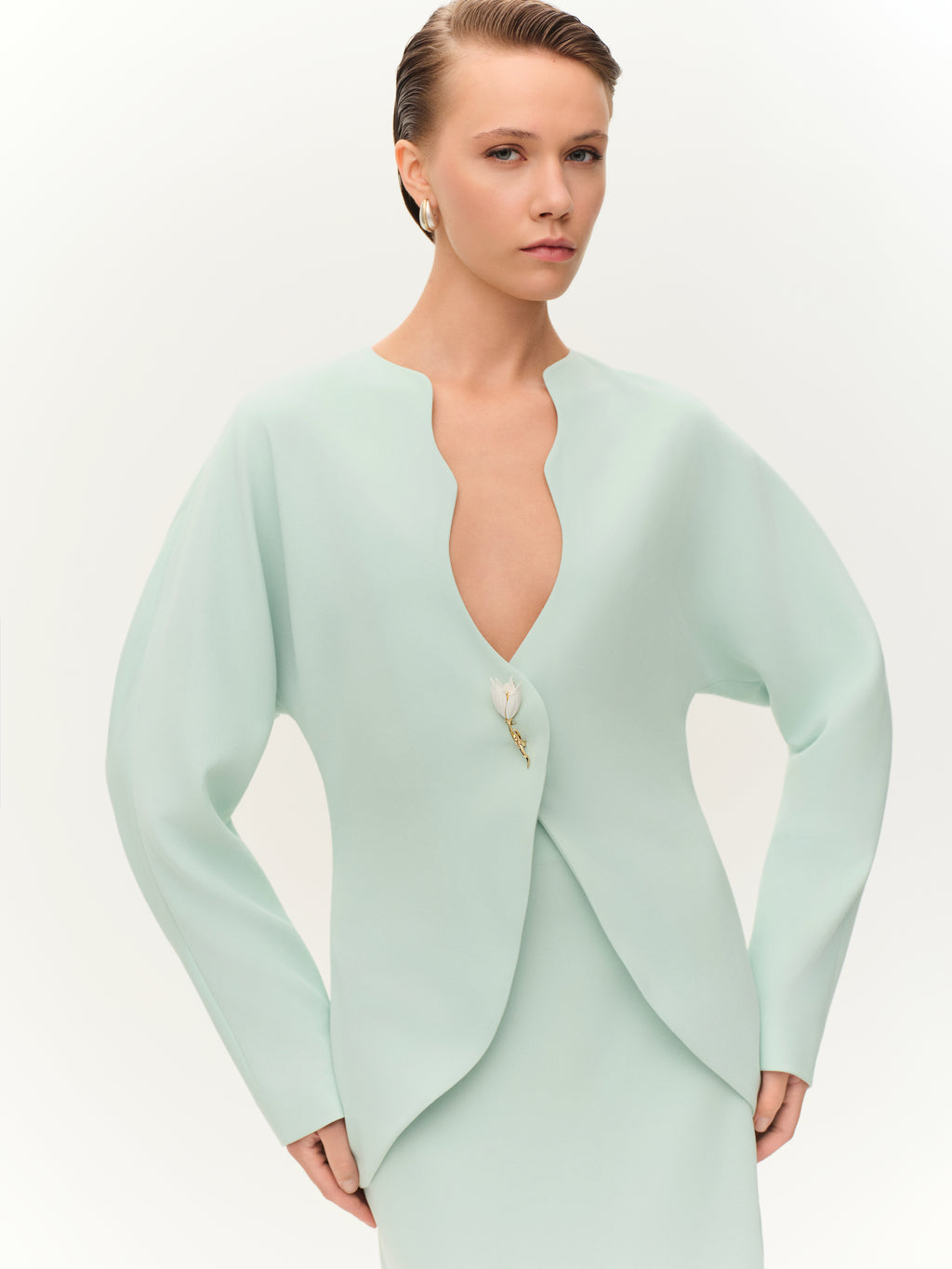 Mint Yeşili Ceket