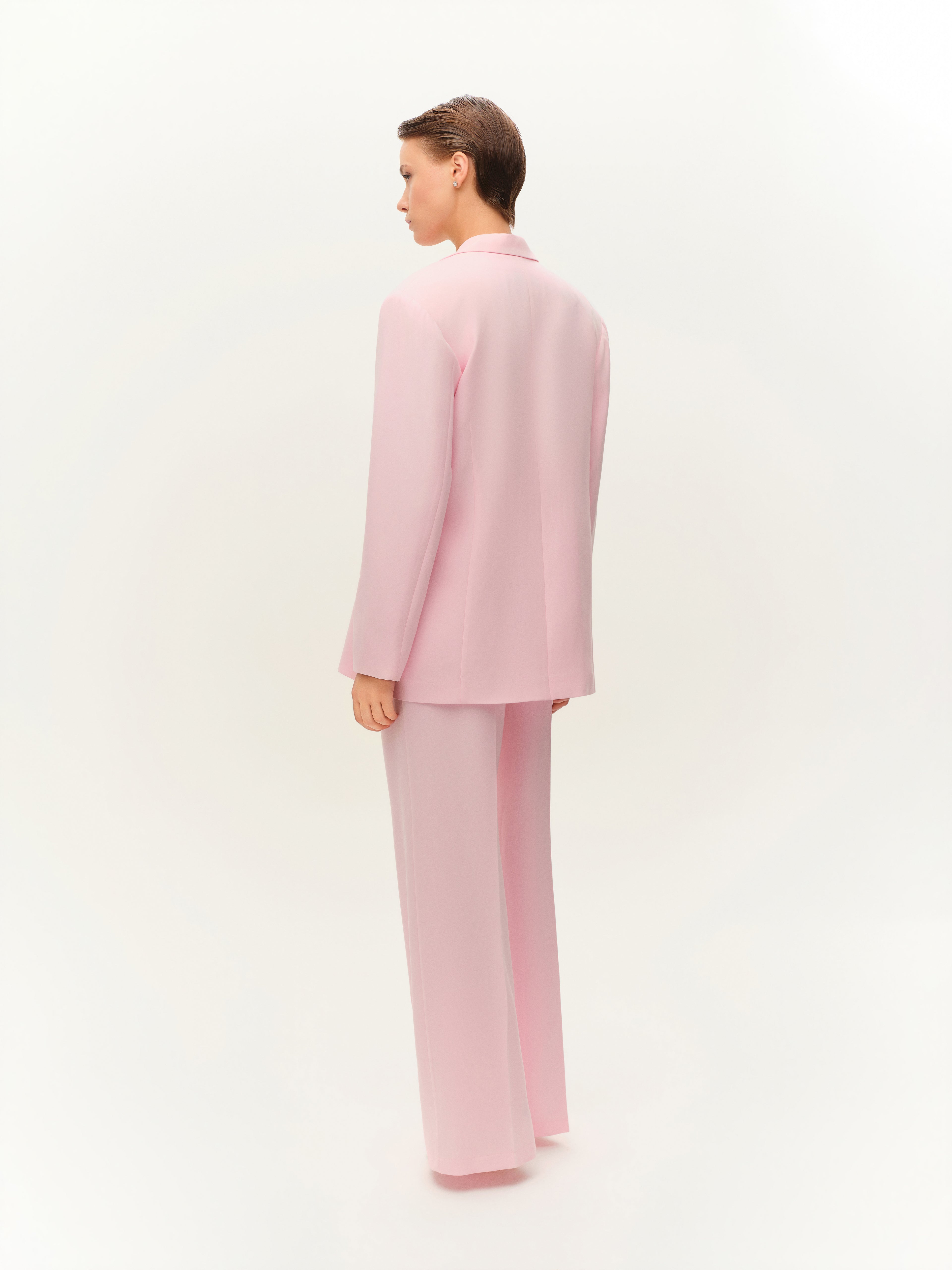 Pembe Palazzo Pantolon